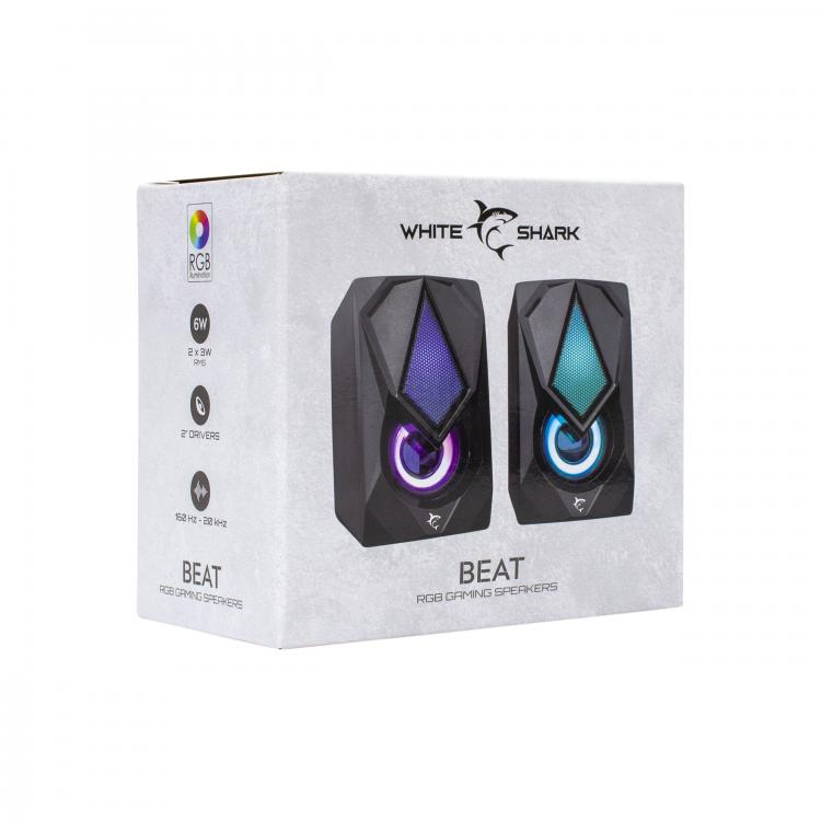 White Shark Speaker 2.0 GSP-619 Beat White Shark Speaker 2.0 GSP-619 Beat